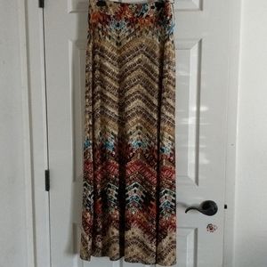 Soho Apparel multi color skirt